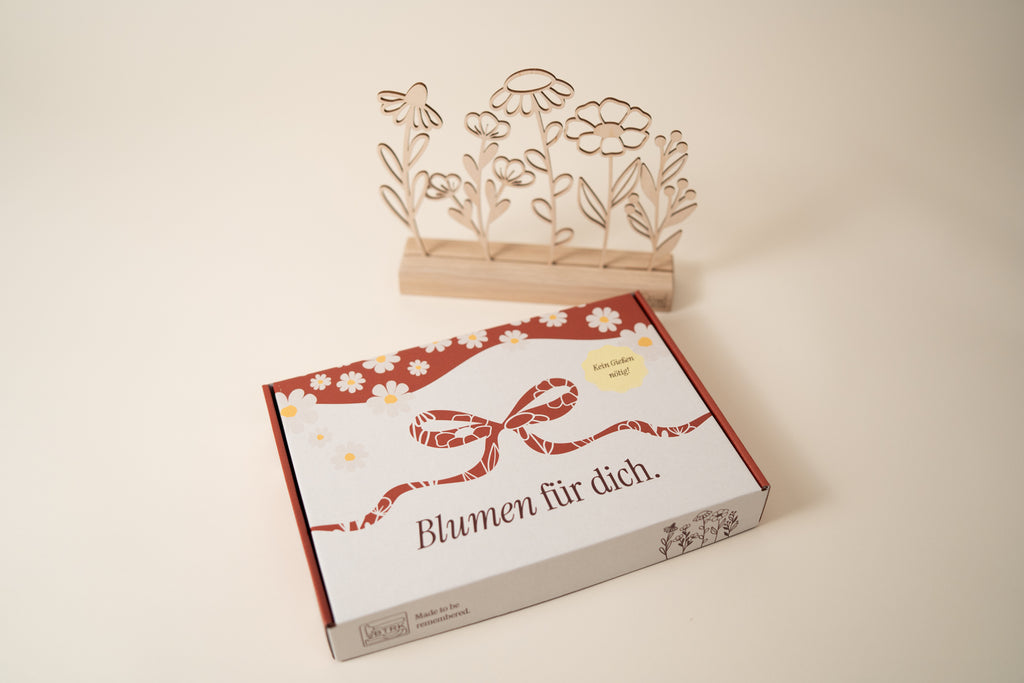 Blumen Geschenkbox