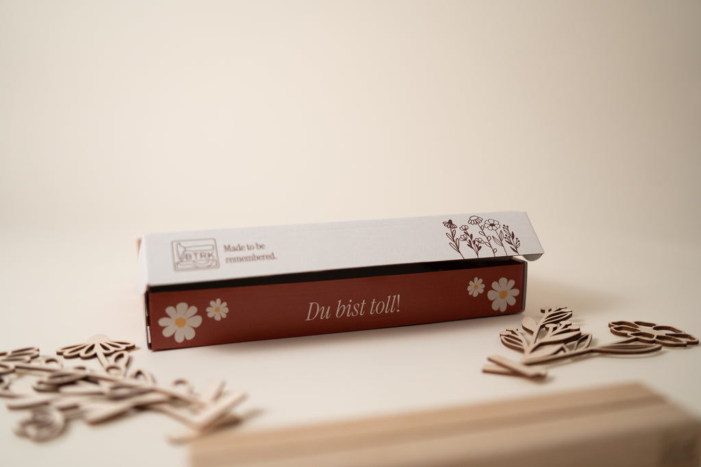 Blumen Geschenkbox